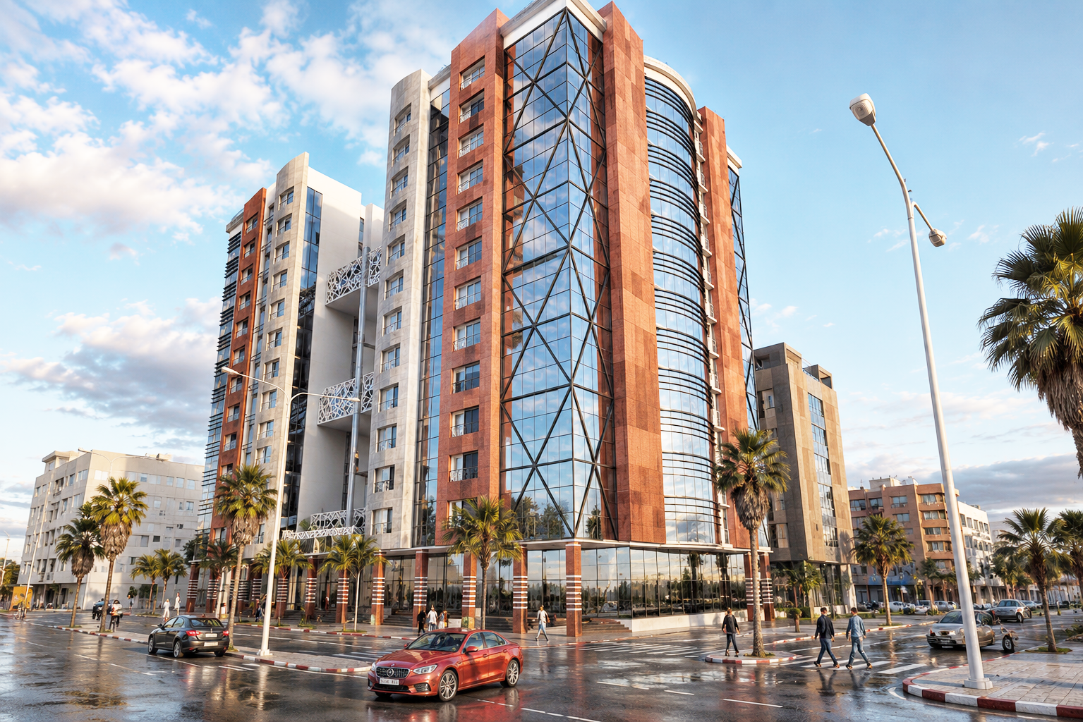Projet R+12 Hotel et Tertiaire